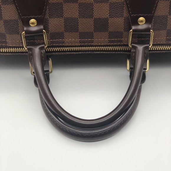 Authentic LOUIS VUITTON Damier Ebene Speedy 30 - Picture 7 of 8